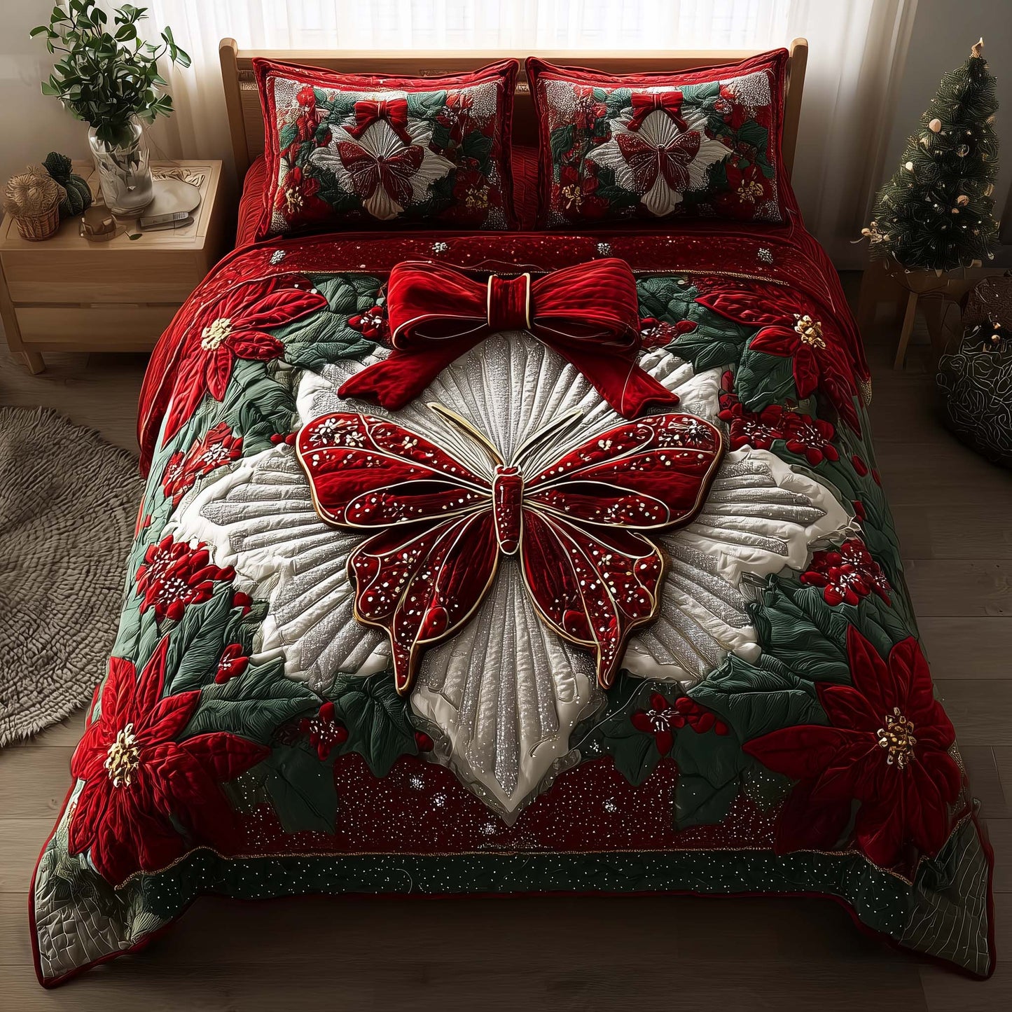 Butterfly Haven Duvet Cover Set GFTOTP15043