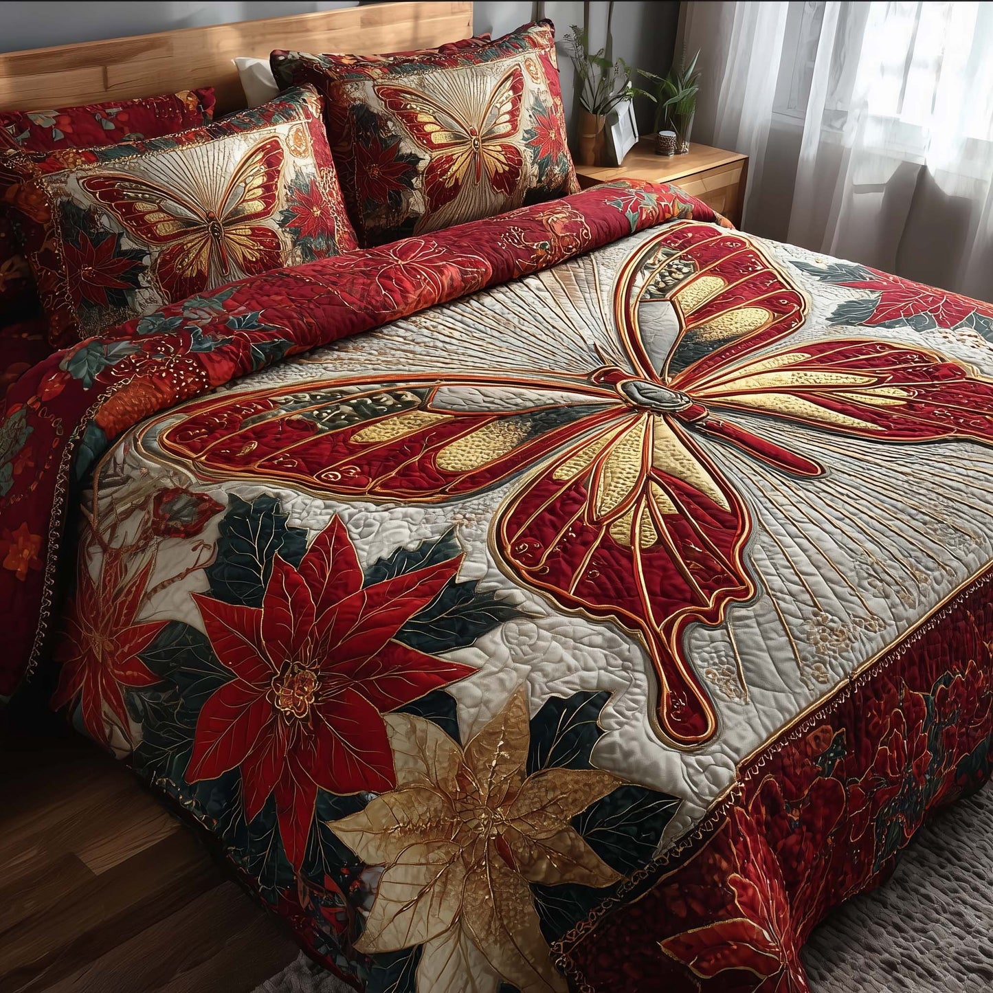 Butterfly Haven Duvet Cover Set GFTOTP15045