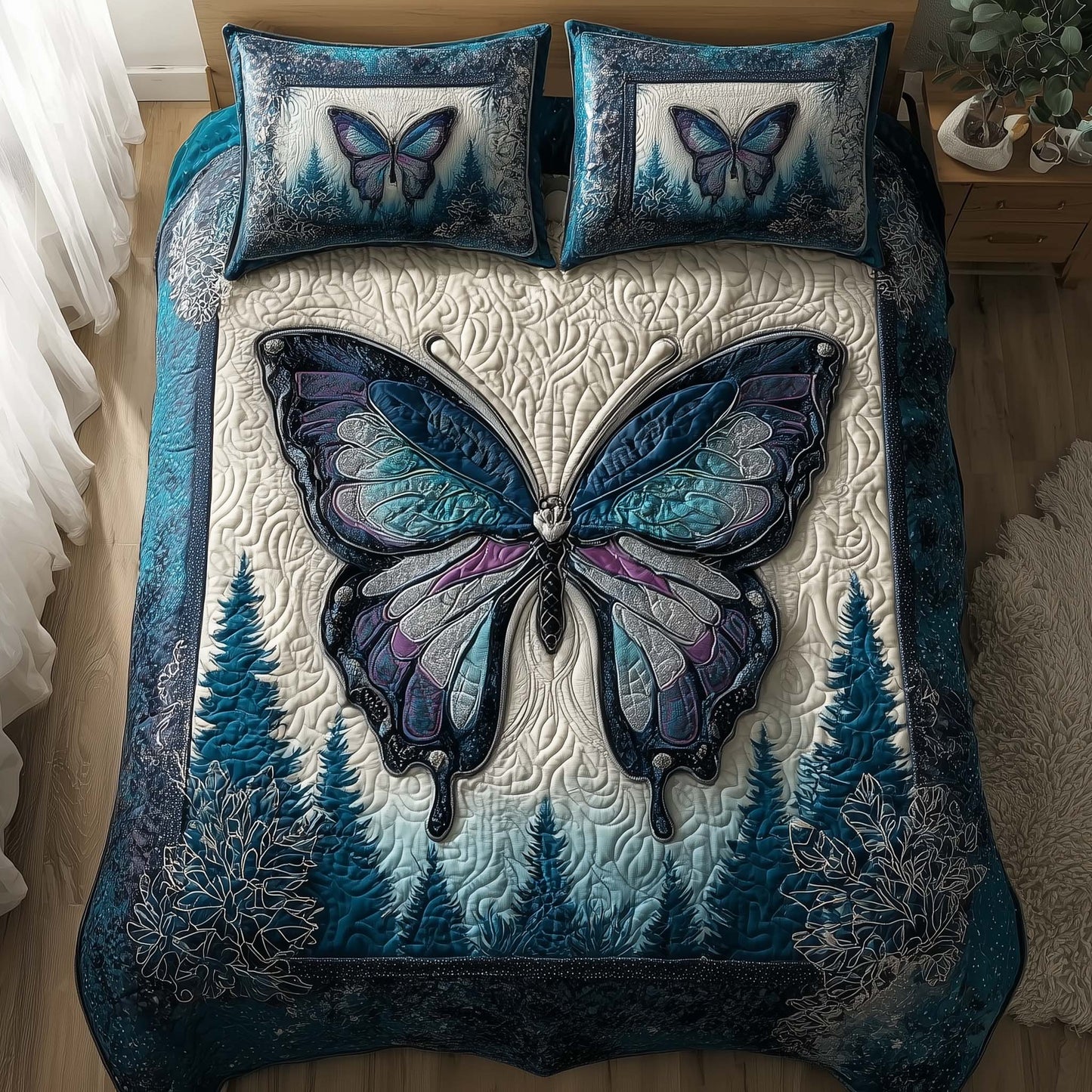 Butterfly Haven Duvet Cover Set GFTOTP15047
