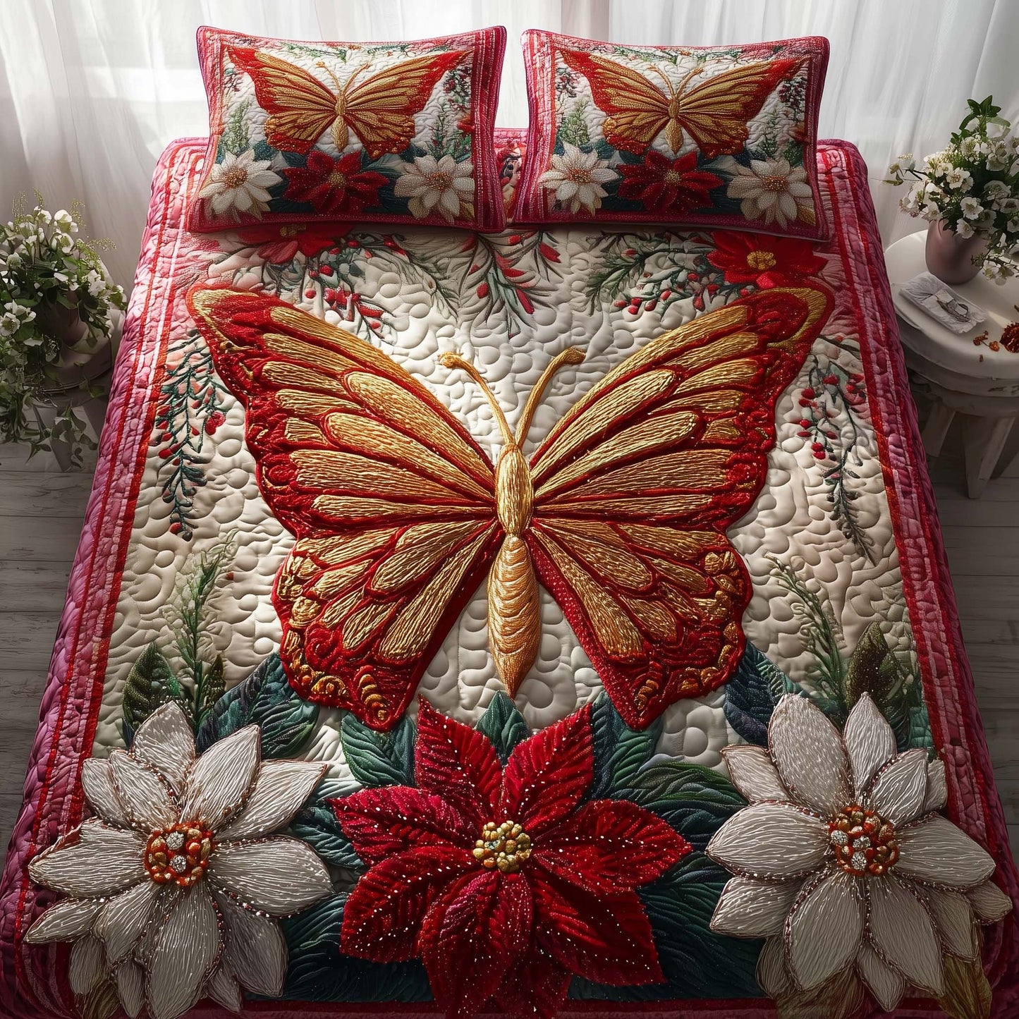 Butterfly Haven Duvet Cover Set GFTOTP15048