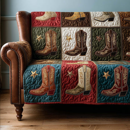 Western Mesa Quilted Sofa Cover GFTOTP15083