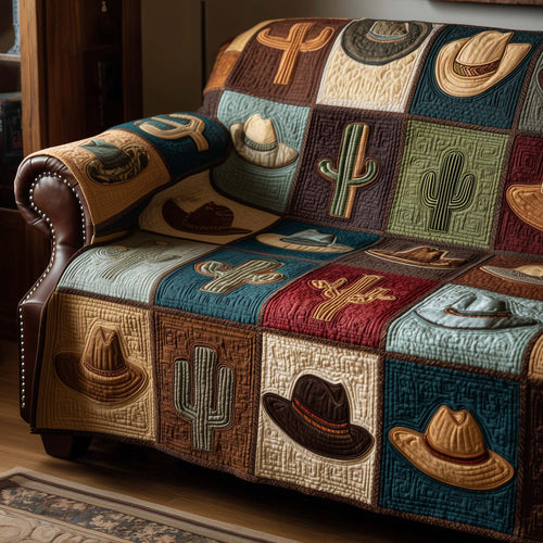 Western Mesa Quilted Sofa Cover GFTOTP15086