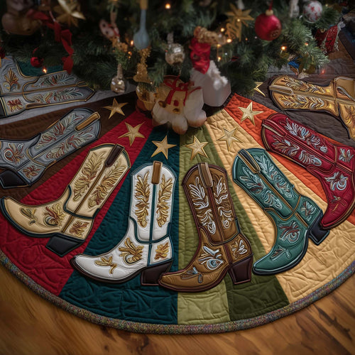 Western Mesa Quilted Tree Skirt GFTOTP15089