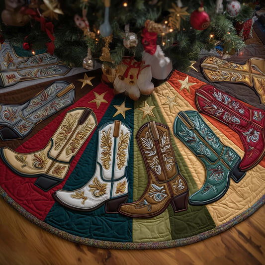 Western Mesa Quilted Tree Skirt GFTOTP15089