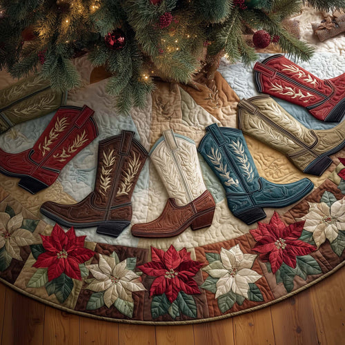 Western Mesa Quilted Tree Skirt GFTOTP15090