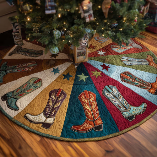 Western Mesa Quilted Tree Skirt GFTOTP15091