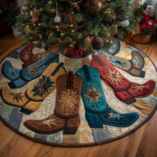 Western Mesa Quilted Tree Skirt GFTOTP15093