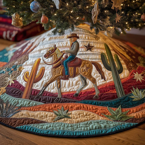 Western Mesa Quilted Tree Skirt GFTOTP15094