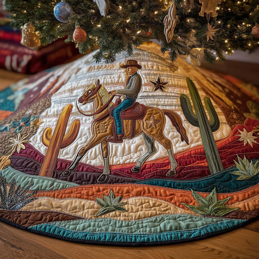 Western Mesa Quilted Tree Skirt GFTOTP15094