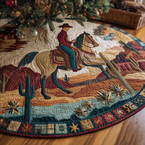 Western Mesa Quilted Tree Skirt GFTOTP15096