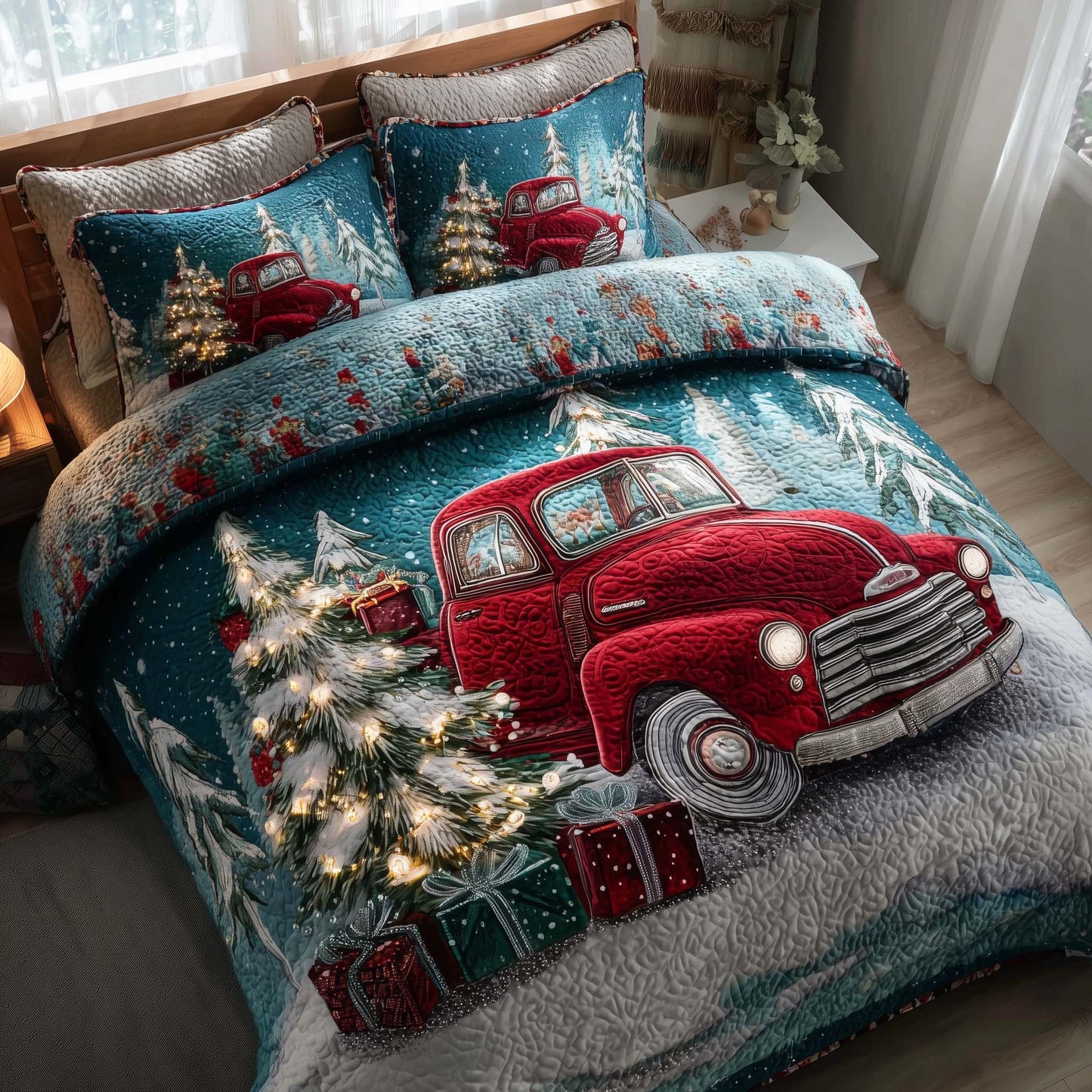 Holiday Ride Duvet Cover Set GFTOTP15104