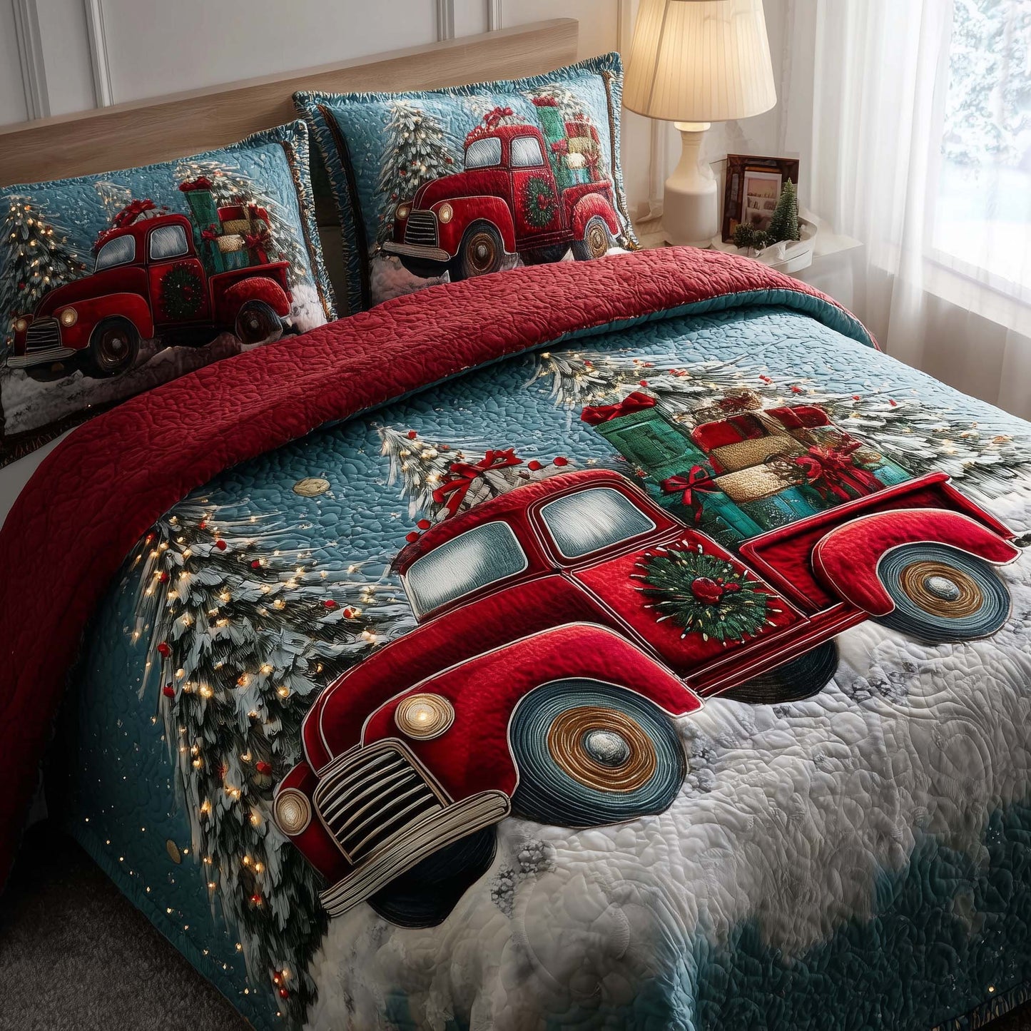 Holiday Ride Duvet Cover Set GFTOTP15105