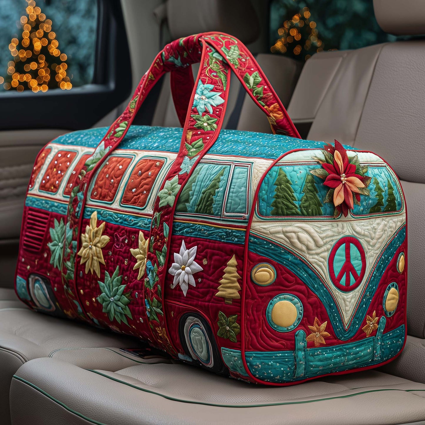 Holiday Van Quilted Duffle Bag GFTOTP15116