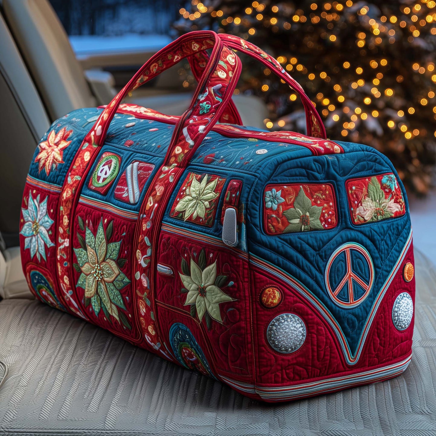 Holiday Van Quilted Duffle Bag GFTOTP15117