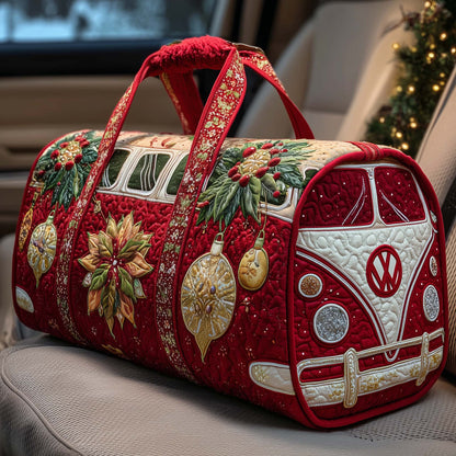 Yuletide Ride Quilted Duffle Bag GFTOTP15124
