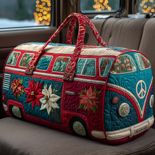Yuletide Ride Quilted Duffle Bag GFTOTP15125