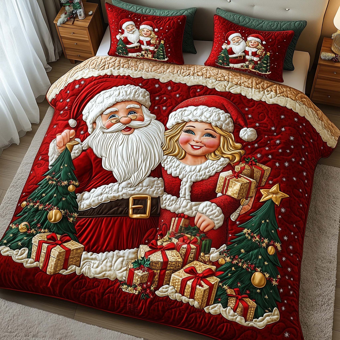 Yuletide Duo Duvet Cover Set GFTOTP15134