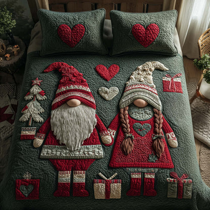 Holiday Gnome Duo Duvet Cover Set GFTOTP15138