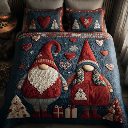 Holiday Gnome Duo Duvet Cover Set GFTOTP15139