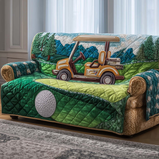 Fairway Haven Quilted Sofa Cover GFTOTP15143