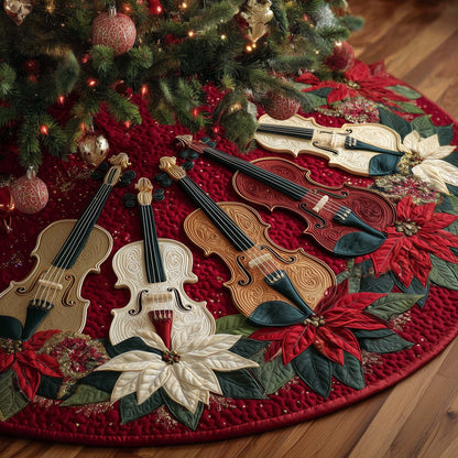 Yuletide Melody Quilted Tree Skirt GFTOTP15149