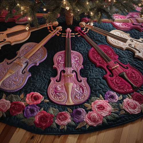 Yuletide Melody Quilted Tree Skirt GFTOTP15153