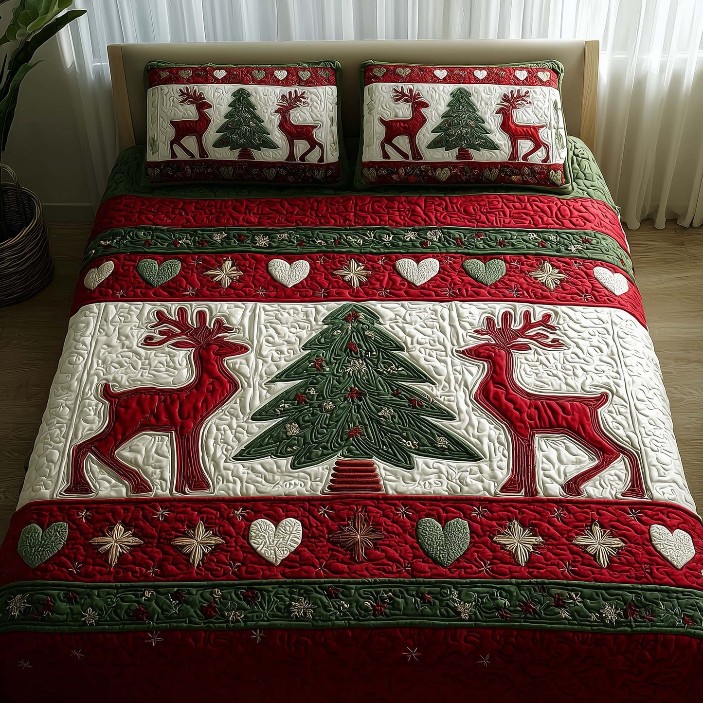 Winter Buck Duvet Cover Set GFTOTP15204