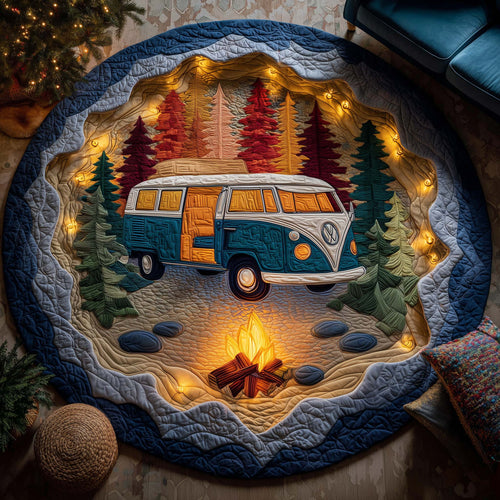 Woodland Journey Quilted Round Mat GFTOTP15212