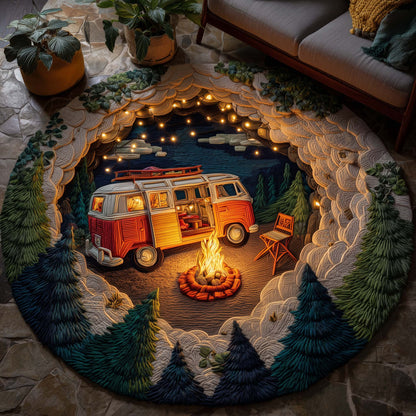 Woodland Journey Quilted Round Mat GFTOTP15214