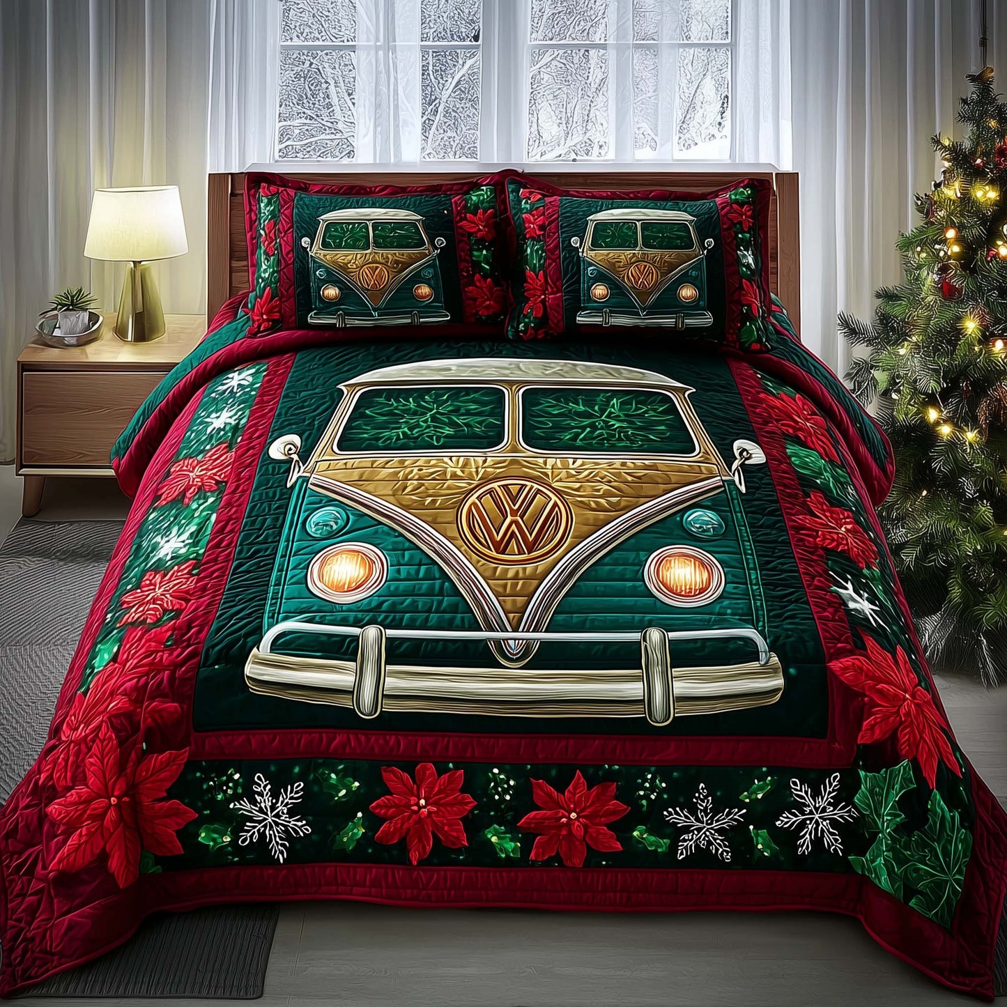 Holiday Roadtrip Duvet Cover Set GFTOTP15228