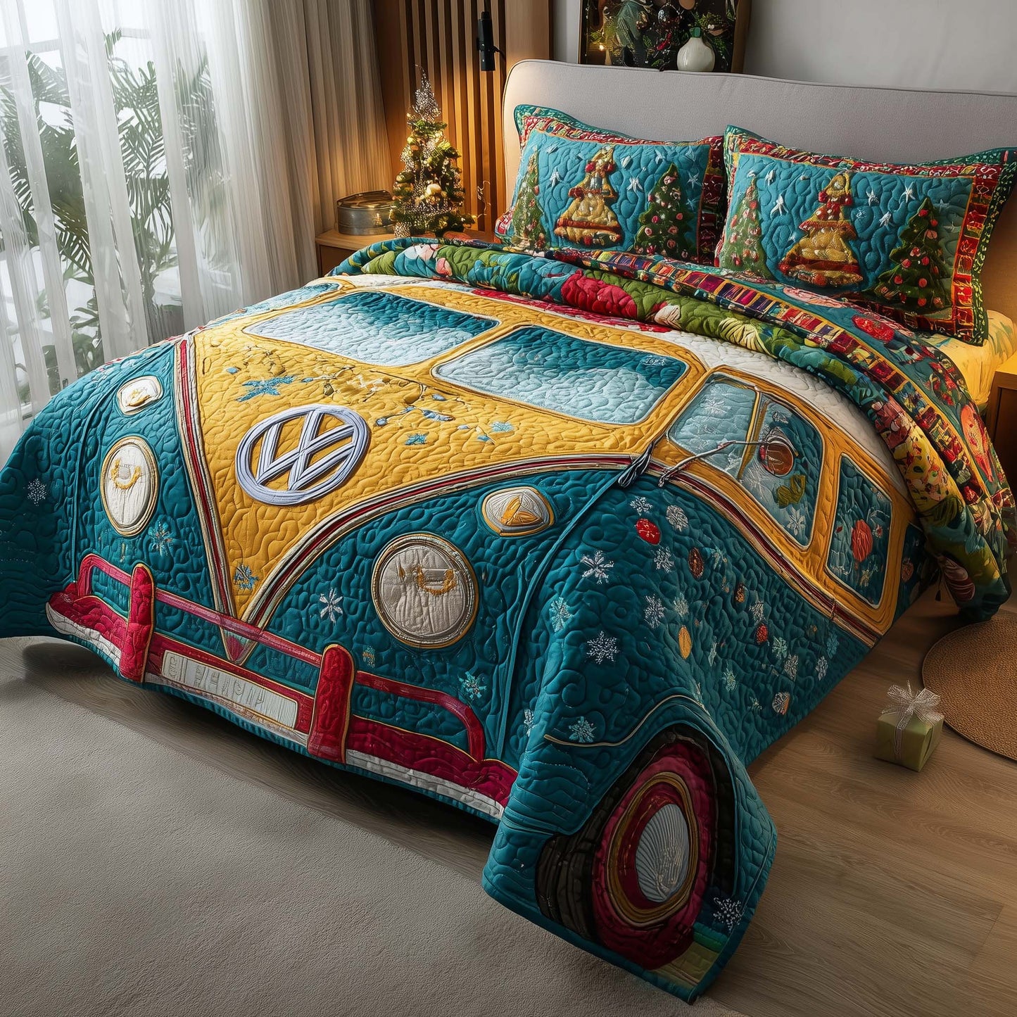 Holiday Roadtrip Duvet Cover Set GFTOTP15233