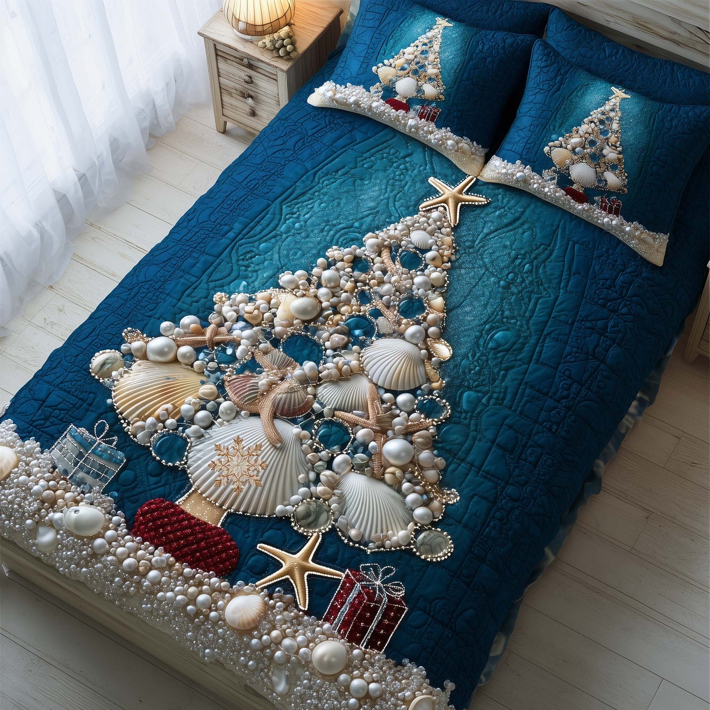 Marine Holiday Duvet Cover Set GFTOTP15336