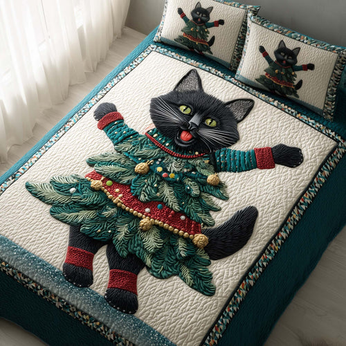 Evergreen Feline Duvet Cover Set GFTOTP15345