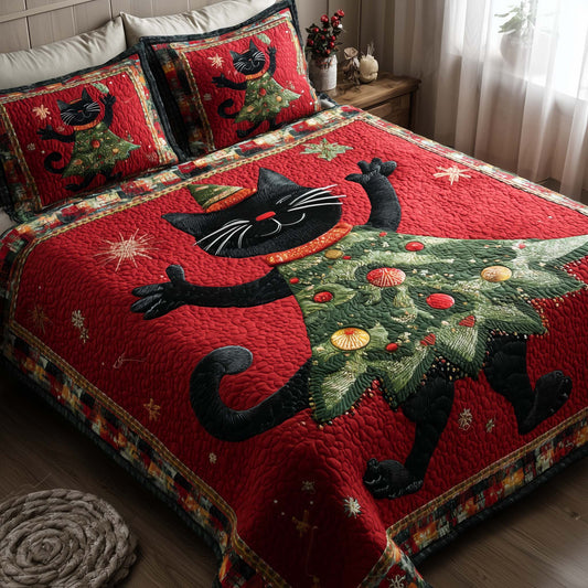 Evergreen Feline Duvet Cover Set GFTOTP15346