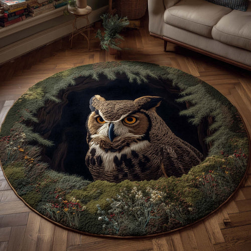 Forest Guardian Quilted Round Mat GFTOTP15349