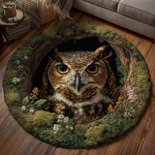 Forest Guardian Quilted Round Mat GFTOTP15352