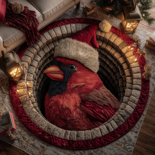 Cardinal Blessings Quilted Round Mat GFTOTP15398