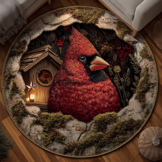 Cardinal Blessings Quilted Round Mat GFTOTP15399