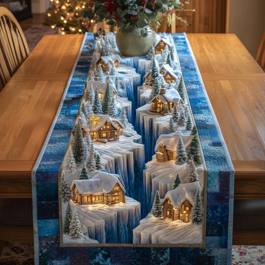 Christmas Village Quilted Table Runner GFTOTP15421