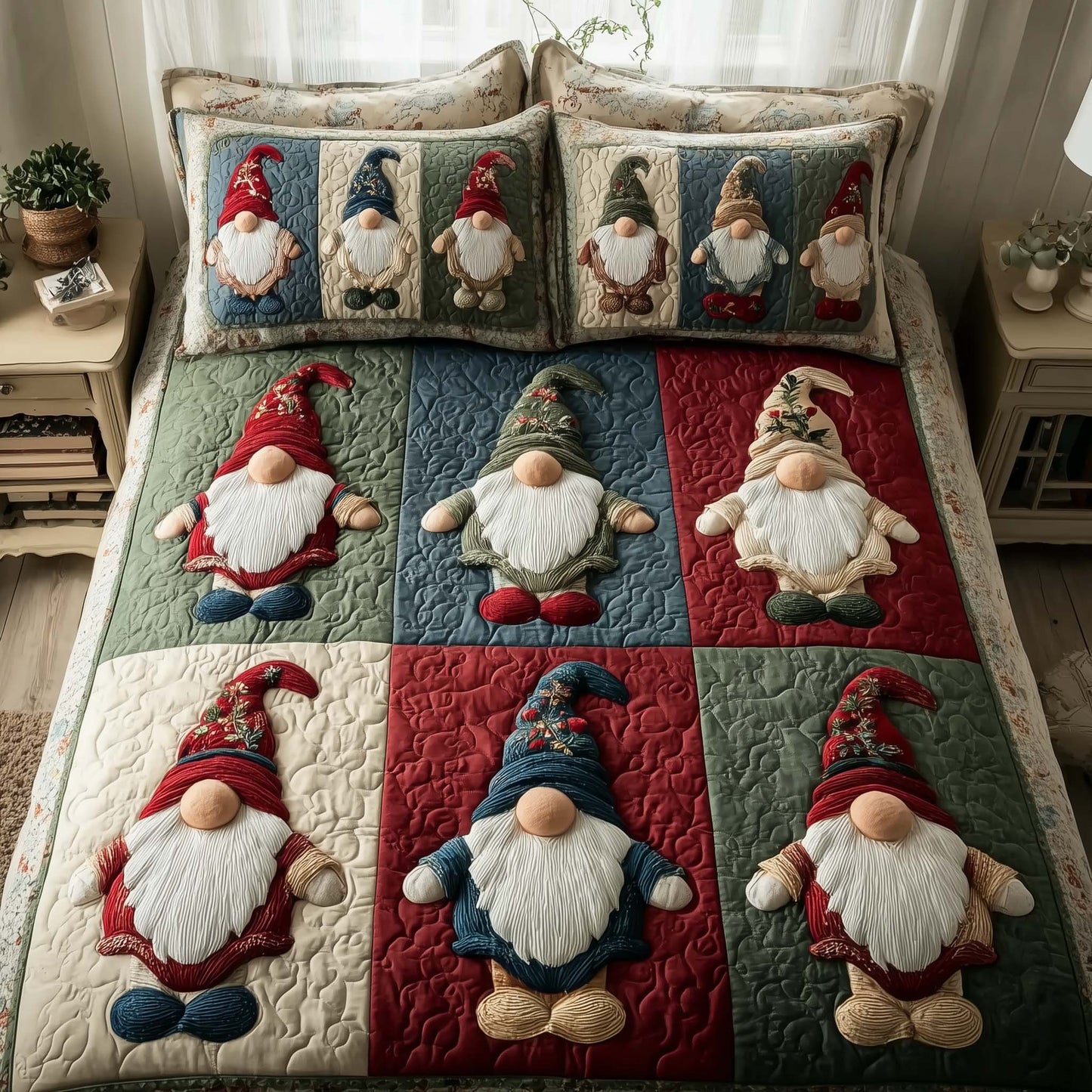 Christmas Gnome Duvet Cover Set GFTOTP15441