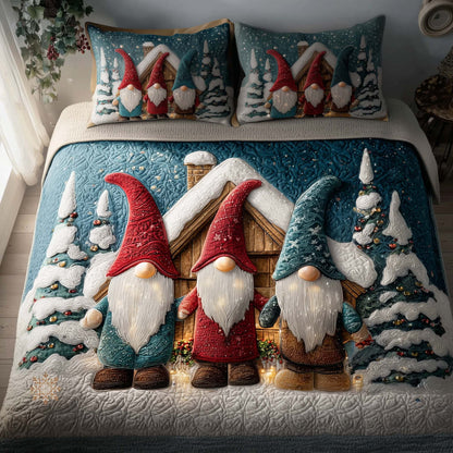 Christmas Gnome Duvet Cover Set GFTOTP15444