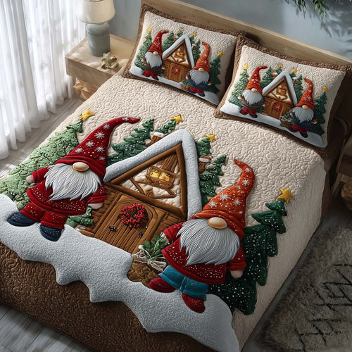 Christmas Gnome Duvet Cover Set GFTOTP15445