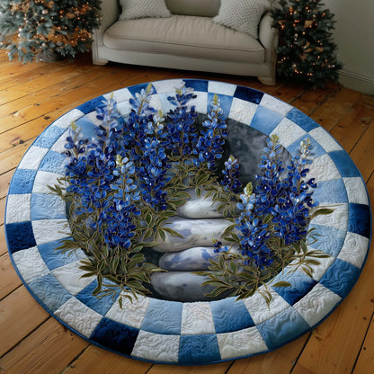 Bluebonnet Trail Quilted Round Mat GFTOTP15469