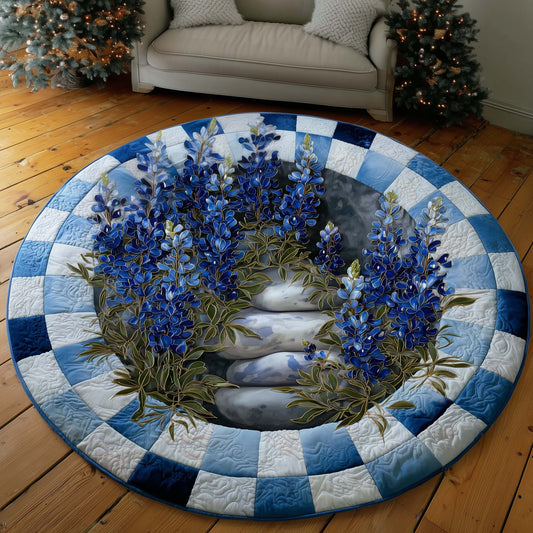 Bluebonnet Trail Quilted Round Mat GFTOTP15469