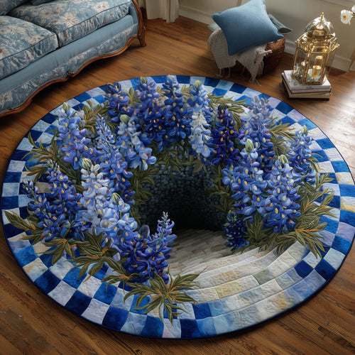 Bluebonnet Trail Quilted Round Mat GFTOTP15470