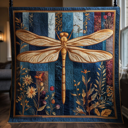 Dragonfly Serenity Quilted Blanket GFTOTP15545