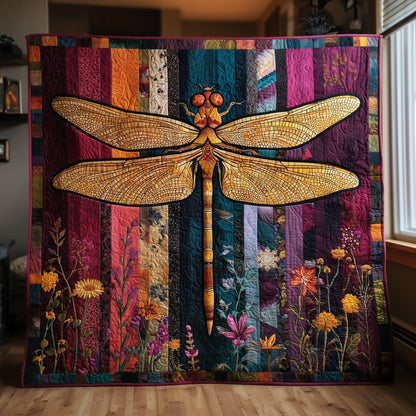 Dragonfly Serenity Quilted Blanket GFTOTP15546