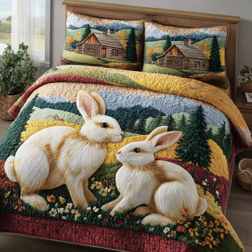 Blossom Pasture 3-Piece Quilted Bedding Set GFTOTP15559