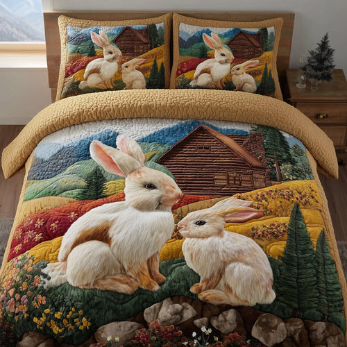 Blossom Pasture 3-Piece Quilted Bedding Set GFTOTP15560