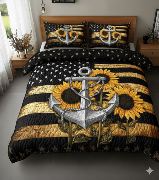 Nautical Anchor Duvet Cover Set GFTOTP15591